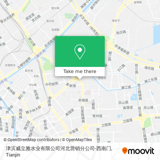 津滨威立雅水业有限公司河北营销分公司-西南门 map