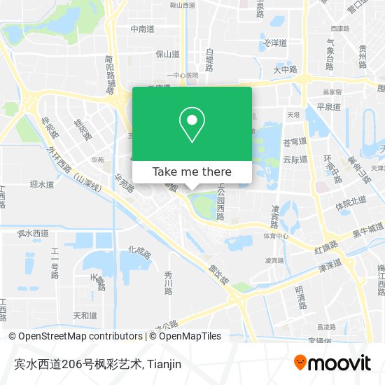 宾水西道206号枫彩艺术 map