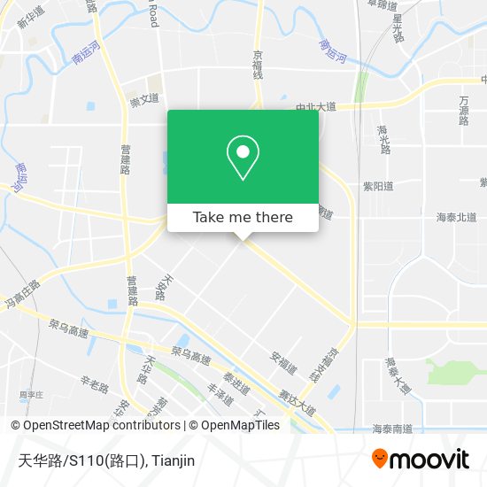 天华路/S110(路口) map