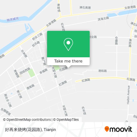 好再来烧烤(花园路) map