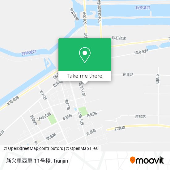 新兴里西里-11号楼 map