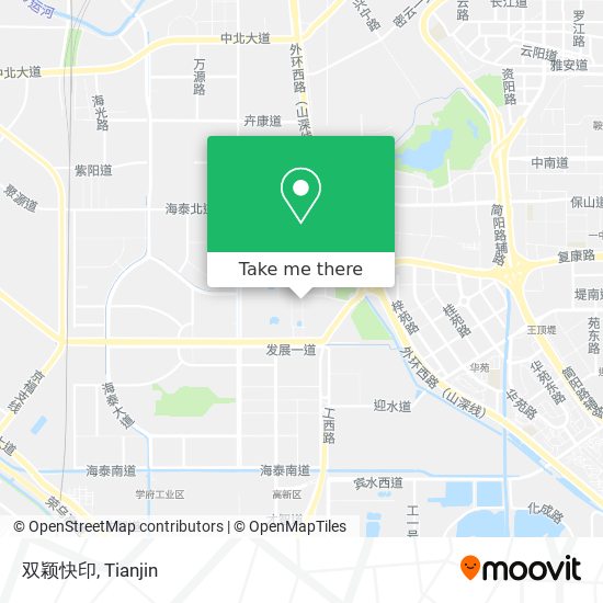 双颖快印 map