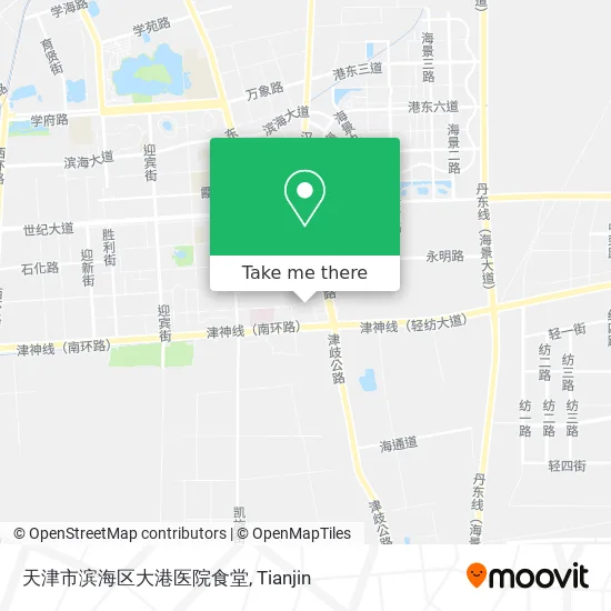天津市滨海区大港医院食堂 map