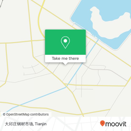 大邱庄钢材市场 map