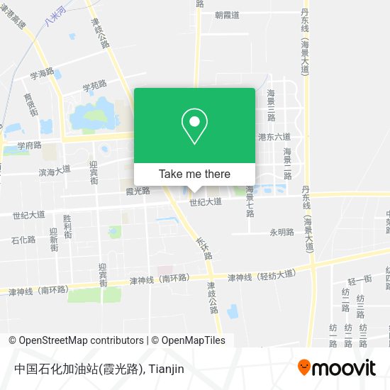 中国石化加油站(霞光路) map