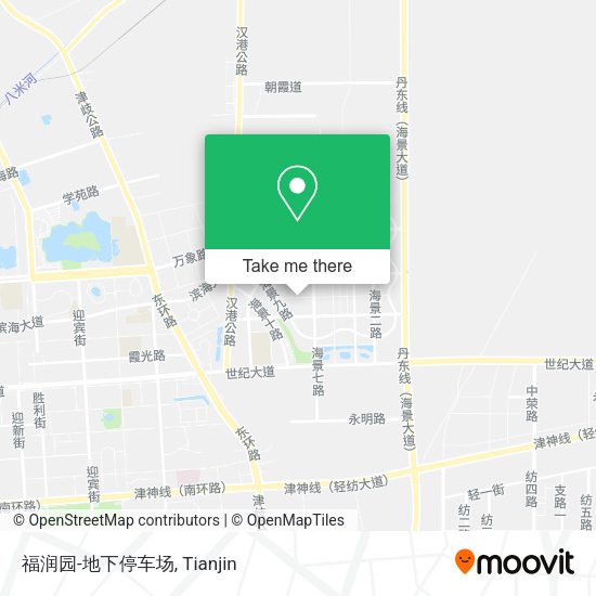 福润园-地下停车场 map
