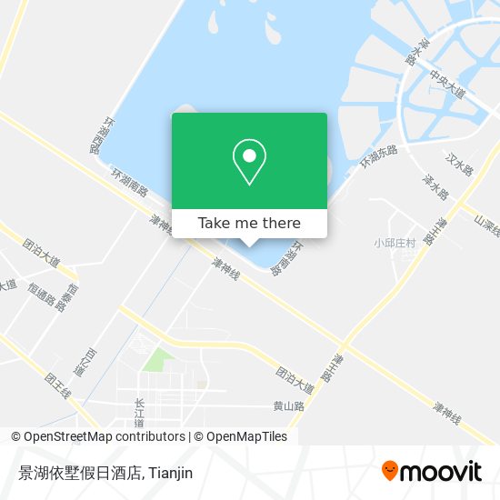 景湖依墅假日酒店 map