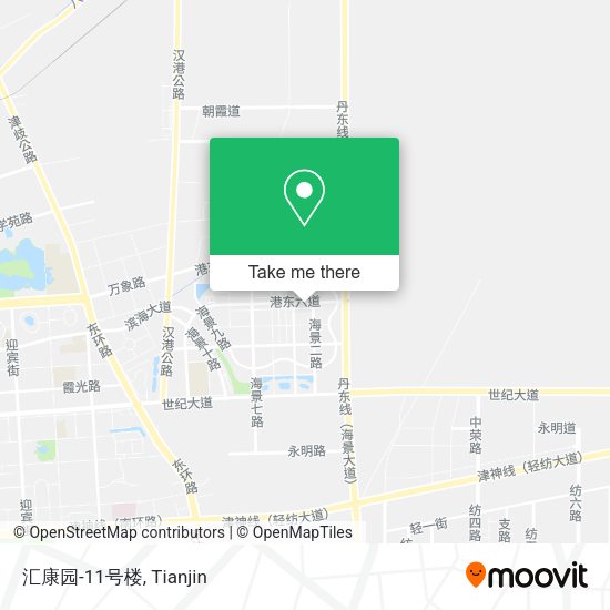 汇康园-11号楼 map