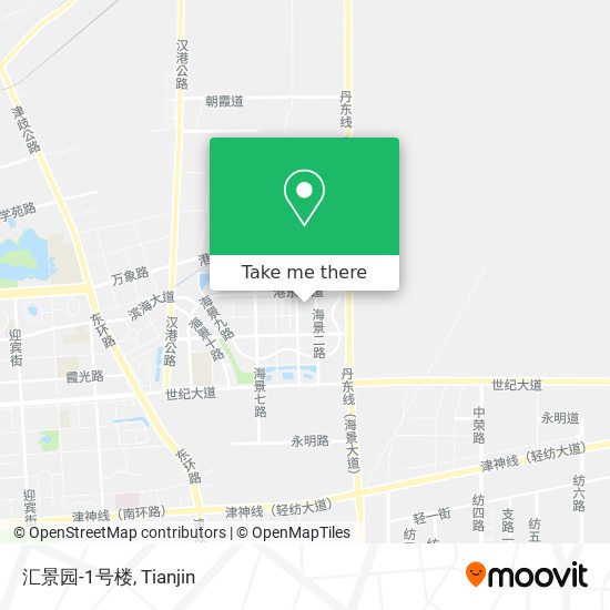 汇景园-1号楼 map