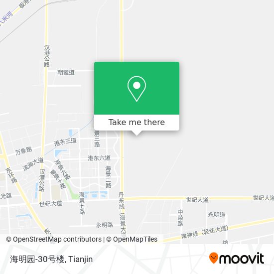 海明园-30号楼 map