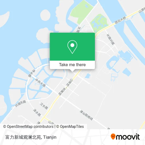 富力新城观澜北苑 map