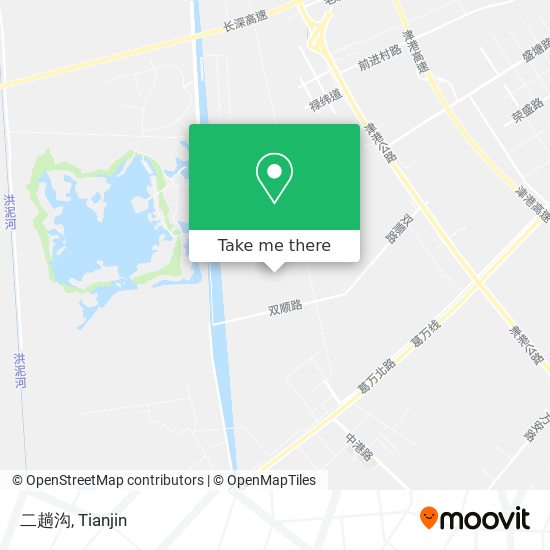 二趟沟 map