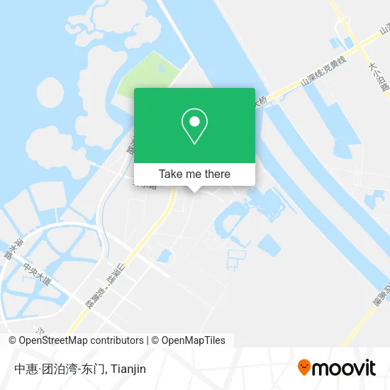 中惠·团泊湾-东门 map