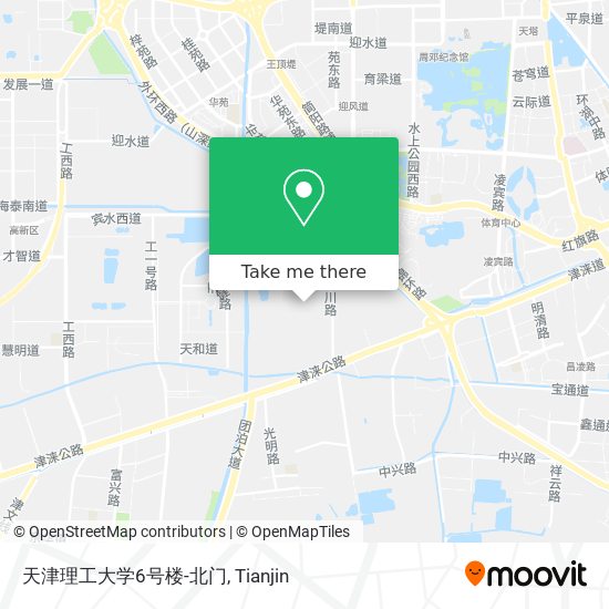 天津理工大学6号楼-北门 map