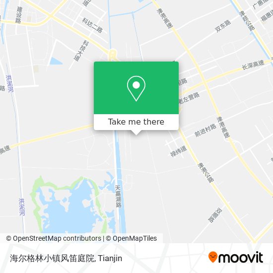 海尔格林小镇风笛庭院 map