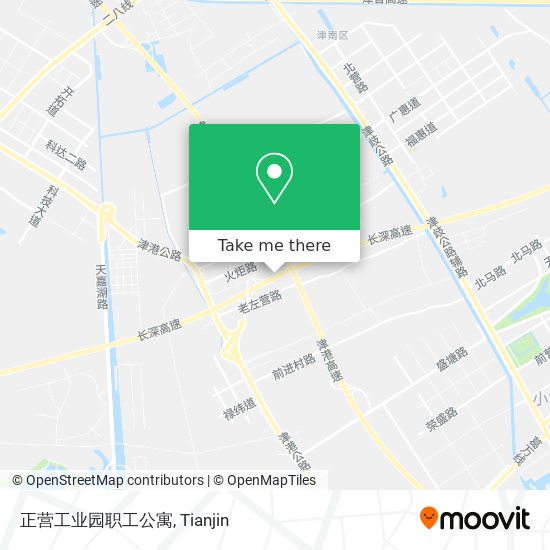 正营工业园职工公寓 map