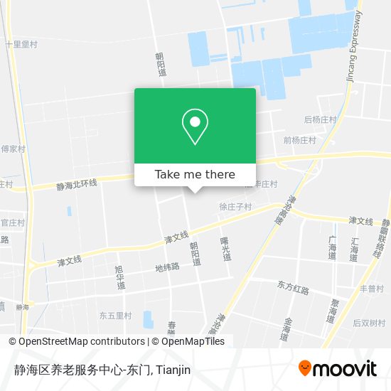 静海区养老服务中心-东门 map