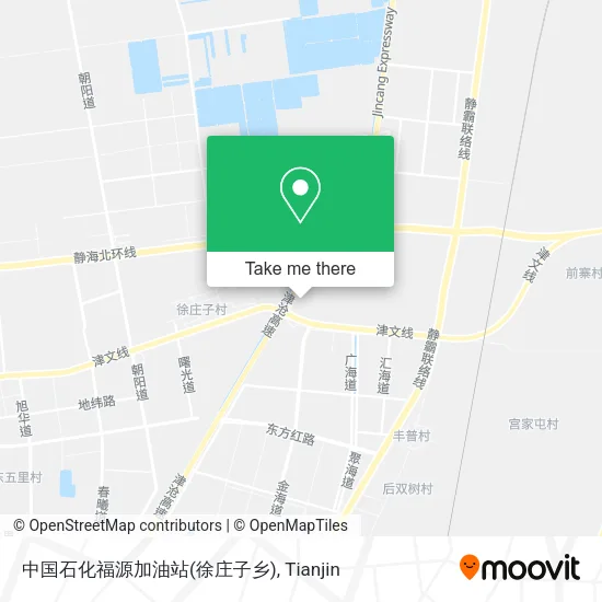 中国石化福源加油站(徐庄子乡) map