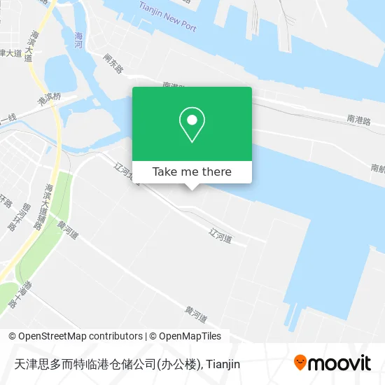 天津思多而特临港仓储公司(办公楼) map