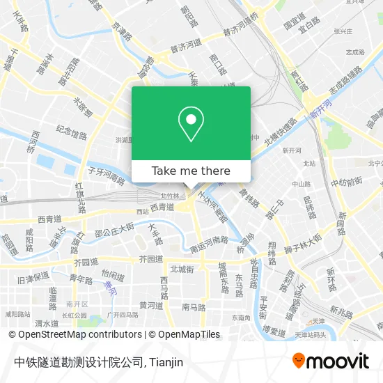 中铁隧道勘测设计院公司 map