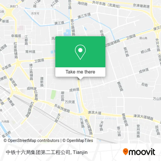 中铁十六局集团第二工程公司 map