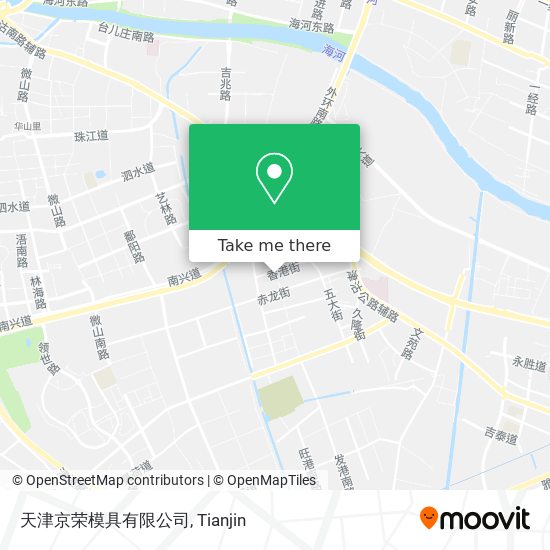 天津京荣模具有限公司 map