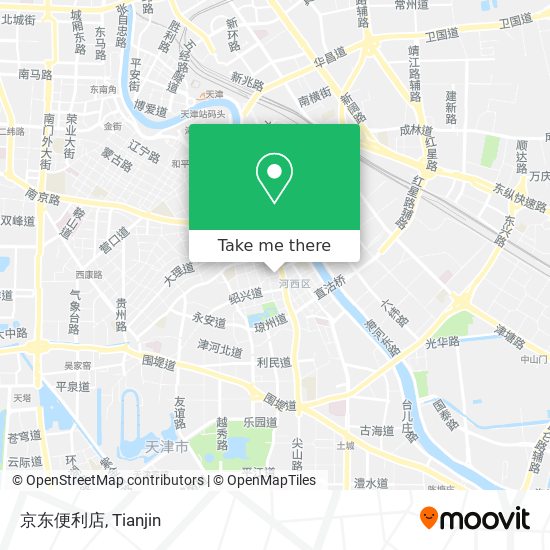 京东便利店 map