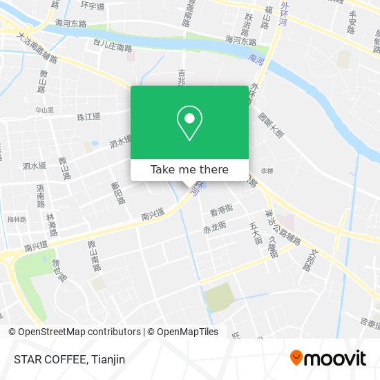 STAR COFFEE map