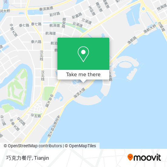 巧克力餐厅 map