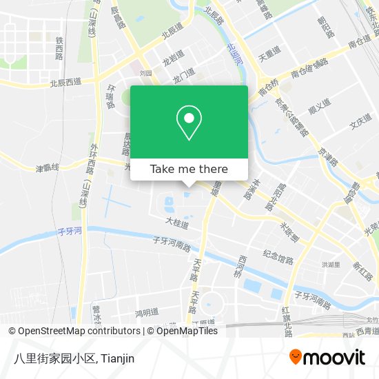 八里街家园小区 map