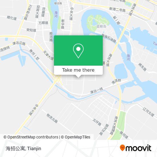 海招公寓 map