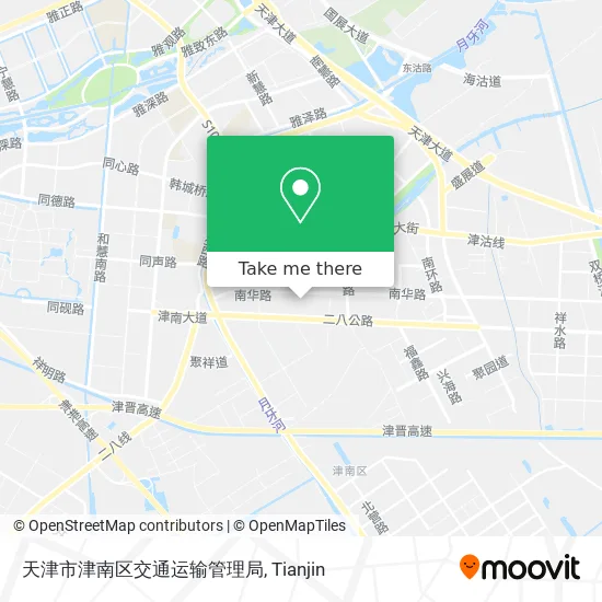 天津市津南区交通运输管理局 map