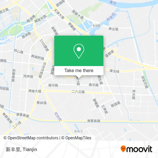 新丰里 map