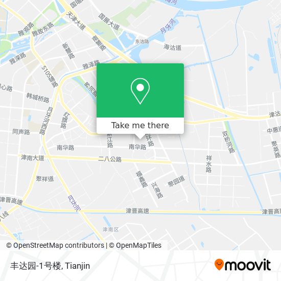 丰达园-1号楼 map