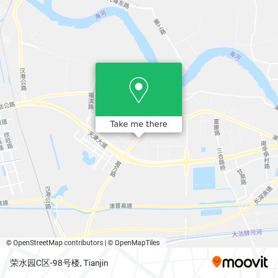 荣水园C区-98号楼 map