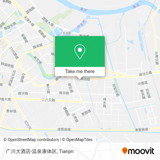 广川大酒店-温泉康体区 map