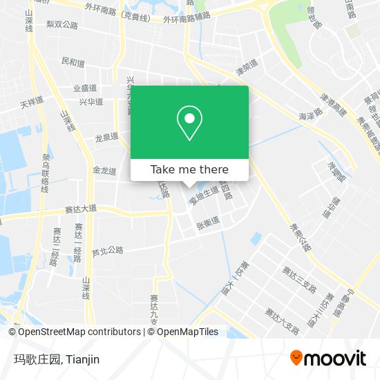 玛歌庄园 map