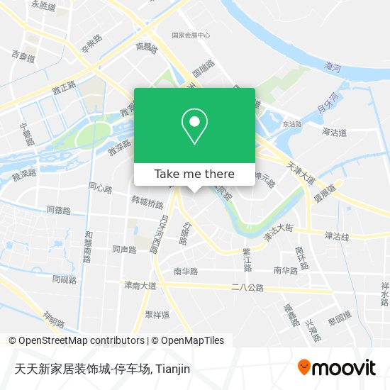 天天新家居装饰城-停车场 map