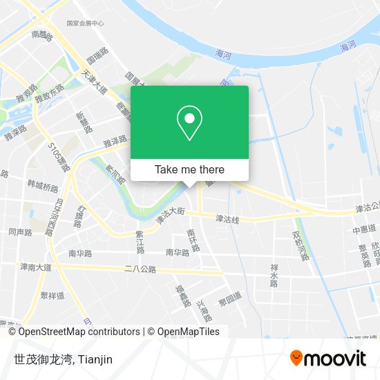 世茂御龙湾 map