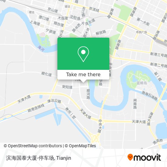 滨海国泰大厦-停车场 map