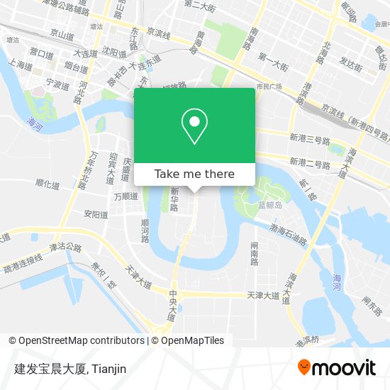 建发宝晨大厦 map