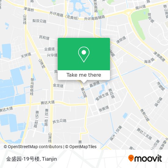 金盛园-19号楼 map