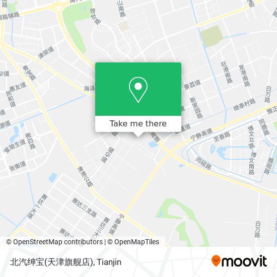 北汽绅宝(天津旗舰店) map