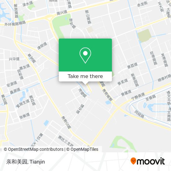 亲和美园 map