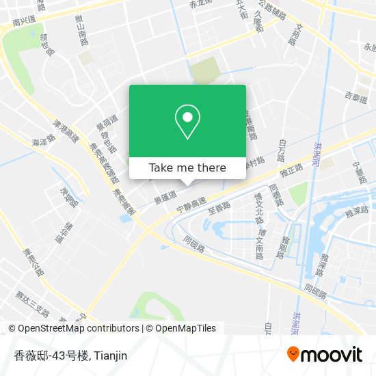 香薇邸-43号楼 map