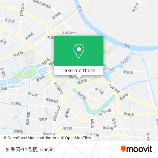 知香园-11号楼 map