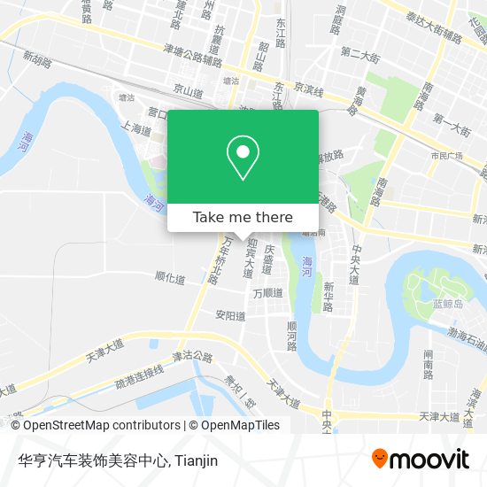 华亨汽车装饰美容中心 map