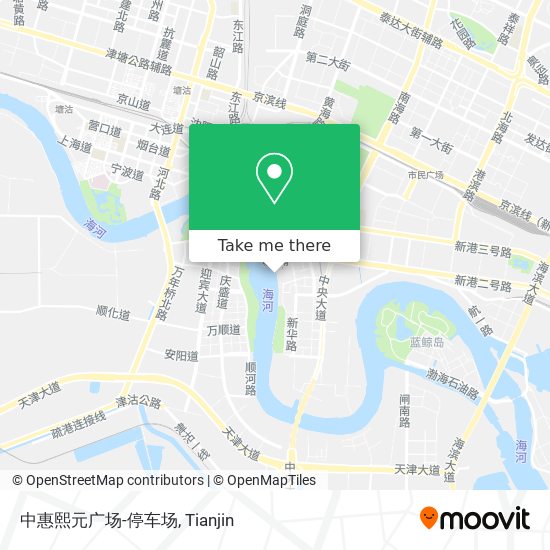 中惠熙元广场-停车场 map