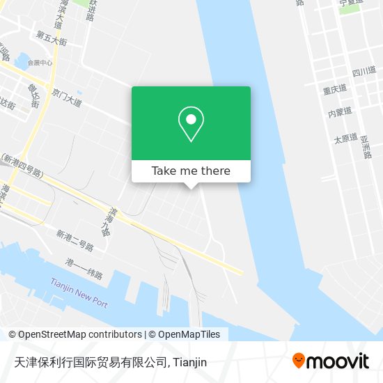 天津保利行国际贸易有限公司 map