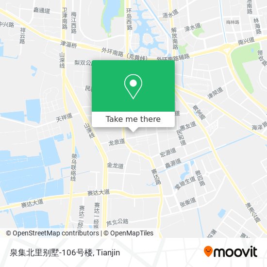 泉集北里别墅-106号楼 map